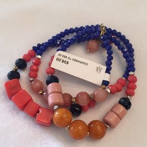 Neiman Marcus 3 piece bracelet